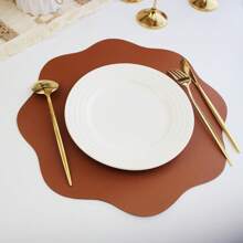 1 pieza/2 piezas Posavasos nórdicos redondos, manteles individuales, accesorios de cocina, manteles individuales para mesa de comedor, resistentes al calor, antiescarcha, manteles individuales occidentales antideslizantes y duraderos, resistentes al calor, lavables e impermeables para mesas de comedor, se pueden usar para decoración de fiestas, banquetes, protección de escritorios, adecuados para cenas a la luz de las velas y reuniones diarias.