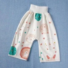 1 件防水、防漏儿童训练裤，柔软透气材质，可清洗和重复使用，适合婴幼儿，男孩和女孩的吸水如厕训练内裤，白天和夜间使用