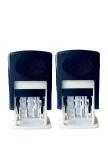 Small Adjustable Date Stamp, Manually Adjustable Year/Month/Date, Self-Inking Printer For Production Date, No Ink Included (Requires Separate Ink), Roller Stamp For Calendar Date, Production Date Number,Back To School,School Supplies