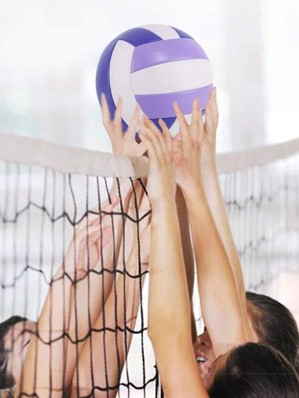 1pc Volleyball No. 5 Standard Junior High School Entrance Examination Training Competition Soft Volleyball Machine Sewing Middle School Entrance Examination Special Volleyball Volleyball No. 5 Inflatable Soft High School Entrance Examination Student Practice Ball Adult Beach Volleyball Campus Volleyball