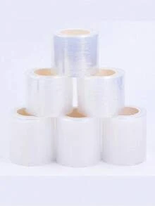 3 Roll 200M Clear Makeup Film Wrap For Eyelash Lift Brow Lamination Lip Eyebrow Tattoo Plastic Cover Eyelash Extension Glue Remover Lash Perm Lifting Film - Multicolor - View 5