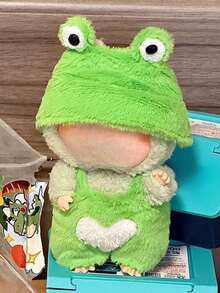 娃娃坐姿派对娃娃衣服一代二代盲盒装娃娃蛙娃娃衣服，只卖衣服 - 彩色 - 查看 2