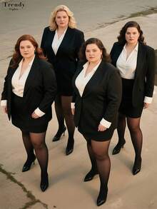 【DazzleLegs】80D 魔术塑形连裤袜，女士大码弹力半透明防撕裂性感黑色连裤袜，适合春秋季节穿着，也适合圣诞节穿着，舒适保暖 - 黑色 - 查看 7