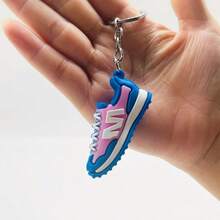 1pc Vibrant And Colorful Sports Shoe Styling Keychain - Covering Multiple Colors Such As Red, Blue, Pink, Green, Purple, Yellow, Etc. - A Fashionable Accessory For Sneaker Enthusiasts - Multicolor - View 13