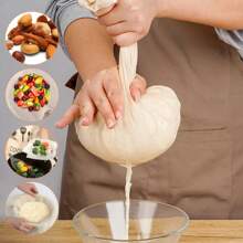 1/3pcs Thickened Mesh Filter Bag Gauze Bag Tea Bag Cotton Bag Marinated Bag Soup Bag Chinese Medicine Decoction Bag Bag Bag Soy Milk Filter Bag-Cotton Muslin Cloth Or Cheese Cloth Unbleached Strainer Natural Ultra Fine Cheese Cloths