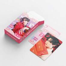 92 张名人照片、60 张照片卡和 32 张贴纸、PEEMWASU 贺卡、AA 泰国双面 LOMO 卡 - 94360-普塔猜 - 查看 6