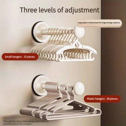 Tendedero plegable montado en la pared con ventosa retráctil, organizador ahorra espacio para balcón y baño, perfecto para accesorios de lavandería y artículos colgantes, a prueba de viento, diseño compacto para secado fácil en interiores y exteriores, marco de aluminio duradero, instalación rápida, solución de almacenamiento de varios niveles para hogares pequeños, artículo imprescindible para el hogar en primavera y verano, ideal para espacios limitados y tareas de secado estacionales