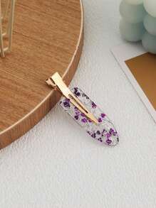 4pcs Fashion Versatile Acetate Non-Slip Hair Clips Claw Clips Hair Claws Hair Barrettes