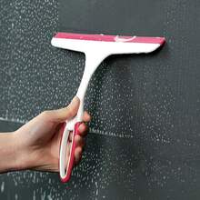 2-In-1 Silicone Scraper With Hook And Double-Sided Scraper Blades - Multi-Surface Glass/Tile/Wall Cleaner, Suitable For Shower/Kitchen/Car Windows/Bathroom Floors (Portable, Suitable For Home/Camping/Outdoor) - 1 PC - View 10