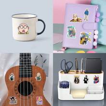 110pcs Sakamoto Days Manga Daily Life Cartoon Sticker Set, DIY Scrapbooking/Luggage/Phone Case Creative Decor, Cute Student Gift, Sticker Supplies
