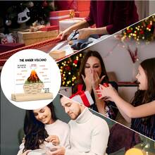 1 pieza Señal acrílica para enseñar "Volcán de la Ira" | Decoración de escritorio para regulación emocional | Herramienta SEL para oficina y salón de clases | Regalo para maestros y terapeutas para usar en la escuela o sala de tratamiento