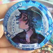 Insignia nueva de 2025 con doble brillo de la 5ª Persona de 58 MM, Embalsamador, Perfumista, Brillo láser, Regalo para fanáticos, parejas, coleccionistas, fiestas, cumpleaños