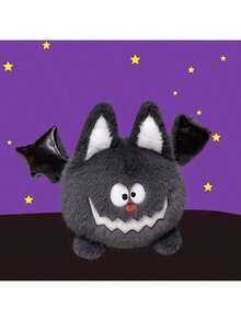 1pc Cute Halloween Pumpkin Plush Doll Cushion, Curly Black Cat Plush Doll, Birthday Gift, Demon, Ghost, Spider Plush Pillow, Home Activity Decor, Funny Halloween Decoration Gift - Multicolor - View 15