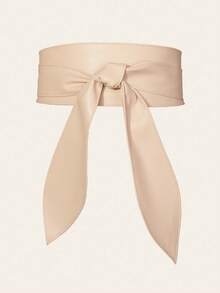 1pc Women's Adjustable Wide Elastic Waist Belt, Decorative Waist Cincher For Dresses, Shirts, Retro American Y2K High-End Leather Belt Fall, Autumn, Halloween - Girdle - View 17