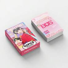 92 张名人照片、60 张照片卡和 32 张贴纸、PEEMWASU 贺卡、AA 泰国双面 LOMO 卡 - 94360-普塔猜 - 查看 4