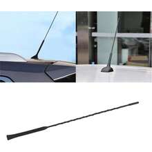 9/11/16 Inch Universal Car Roof Mast Whip Stereo Radio FM/AM Signal Aerial Amplified Antenna Mast Whip Antena Automotiva - Black - View 5