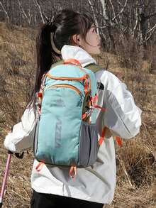 New Outdoor Travel Large Capacity Hiking Backpack - Blue - View 1