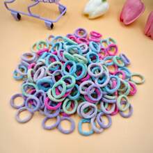 200pcs/Pack Colorful Elastic Hair Ties For Women, High Stretch Hair Bands That Don't Damage Hair, Soft & Durable Ponytail Holders, Versatile For Different Hairstyles, Suitable For Daily, Party & Occasions