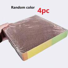 Parrot Chew Toys For Bird Cage Decompression, Pet Bird Shredding Paper Plaything, Stress Relief Nibble Board, Essential Layered Platform Accessories For Parrots And Couple Birds - Durable Paper Material, 2 Random Shipping Styles - Multicolor - View 19