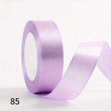 1 pieza Cinta tejida colorida de 2.5 cm de ancho x 21 m de largo para decoración de bodas, envolver regalos, manualidades DIY, ramos de flores, pasadores de cabello - Multicolor - View 35
