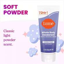 Lume Whole Body Women's Tube Deodorant Soft Powder Scent - Aluminum-2.2oz - 1 - Xem 11