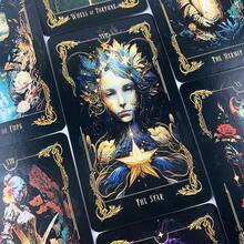 Moon Compass Tarot -78 Vibrant Illustrations, Easy-To-Read Guide, Perfect For Beginners, Meditating And Party Games - Multicolor - View 3