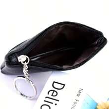 1 Set DIY Diamond Painting Kit For Mini Fashion Coin Purse, Cute Elephant/Butterfly/Cat/Peacock Designs, Women's Short Zipper Wallet With Keychain, Card Holder. Features Irregularly Shaped Crystal Mosaic Art For Daily Travel Carry-On Pouch.