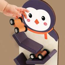 Wooden Inertial Target Tracking Glider; Track Car; Slide Car; Roller Coaster; Little Lion; High-Speed Slide Car. - Little Lion Slide - View 6