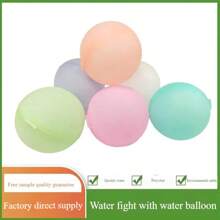 Globos de agua de silicona talla grande vendidos para peleas de agua, recargables y reutilizables para la playa y el juego acuático