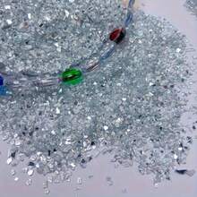 100g/200g Silver Glass Crushed Mosaic Tile, 3-6mm Asymmetrical Shaped Glass Mosaic Pieces, DIY Crafting, Coasters, Frames, Wall, Floor, Stairs, Pool, Art Creation Filler Material - Multicolor - View 8