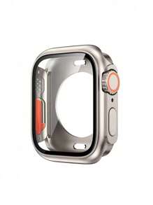 1pc Apple Watch S10 Series Protective Case Compatible With Apple Watch S10/9/8/7/SE/6/5/4/3/2/1, Fits 40mm/41mm/44mm/45mm/S10 42mm/46mm Dial Size