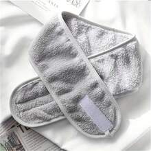 1件装可调节SPA头带 面部SPA化妆头带 瑜伽沐浴淋浴头饰 发型造型配件 返校发型 - 彩色 - 查看 12