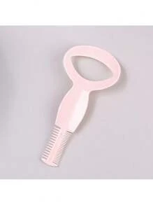 3-In-1 Makeup Essential: Eyelash Mascara Shield Guard, Lash Separator Comb, And Eyebrow Grooming Brush: This Innovative Tool Combines Three Essential Functions For Perfect Eye Makeup, The Eyelid Protector Prevents Messy Mascara Application On Both Upper And Lower Lashes, The Metal-Toothed Comb Effectively Separates Lashes, Removing Clumps And Enhancing Definition, While The Brow Comb Helps Shape And Style Eyebrows For A Polished Look, Constructed From Durable And User-Friendly Plastic, This Tool Is Easy To Clean And Reusable, Perfect For Daily Makeup Application, Travel, And Professional Use, Suitable For All Skill Levels, From Beginners To Experienced Makeup Artists, Achieve Flawless Lashes And Brows Effortlessly With This Versatile And Time-Saving Makeup Companion.