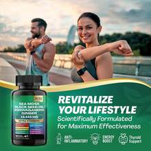 Premium Shilajit & Seaweed Capsules (2 Bottles), Antioxidant-Rich Vitamin Supplement Effective And For Daily Use - 1pc - View 10