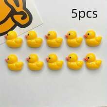 3/5/8/10PCS - Cute Cartoon Yellow Duck Refrigerator Magnet, Cute Decorative Refrigerator Magnet - Personalized Kitchen, Office Whiteboard, Storage Cabinet, And Dishwasher Refrigerator Magnet, Kitchen Decoration, Home Decoration - Yellow - View 8