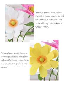 1 peça Flor de Crisântemo de Espuma Artificial para Decoração de Casamento, Festa, Evento, Buquês de Margaridas Falsas DIY, Painel de Bottom, Centro de Mesa, Arranjo de Mesa, Decoração de Outono