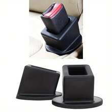 1/2/5 chiếc khóa thắt lưng ghế bằng silicon, giá đỡ khóa, dụng cụ cố định khe dây an toàn ô tô, gia cố khóa ghế ô tô dễ dàng với tới, giữ khóa thẳng đứng, phù hợp với hầu hết giá đỡ khóa khóa ô tô - Nhiều màu - Xem 8