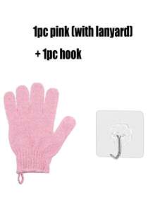 50-1 Pc, Bath Gloves For Shower Exfoliating,Exfoliating Gloves,Wash Gloves For Shower, Shower Exfoliating Gloves, 10 Colors Body Exfoliating Gloves With Hanging Loop, Scrub Exfoliating Gloves For Bath Face Spa Hand Sanitizer Deep Scrub Dead Skin Women Men Back To School - Multicolor - View 47