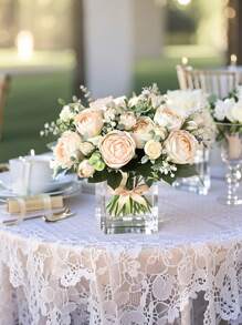 Buquê de Flores de Lótus Artificiais, Arranjo Floral Falso Realista, Elegante Casamento Buquê de Noiva, Flores de Mesa para Casa, Decoração de Centro de Mesa, Layout de Cenário