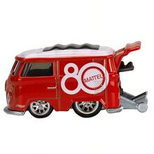 Mattel 1辆80周年纪念版风火轮大众迷你巴士合金模型车，1:64比例酷炫Kombi限量版大众系列，是送给男孩女孩的完美礼物，适合圣诞节、生日和节假日。 - JBL68大眾 - 查看 5