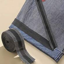 3M/5M Nastro adesivo per orli, strumento per fissare gli orli dei pantaloni, senza ritaglio necessario, converte i pantaloni lunghi in corti, facile installazione