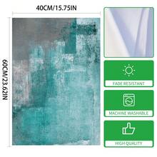 2/4pcs Set Teal & Gray Watercolor Print Kitchen Towels - Super Absorbent Double-Sided Plush, Dish Cloths For Cooking, Baking & Cleaning - Great Home Decor Choice 15.75inch*23.62inch/40cm*60cm