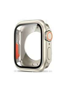 1pc Apple Watch S10 Series Protective Case Compatible With Apple Watch S10/9/8/7/SE/6/5/4/3/2/1, Fits 40mm/41mm/44mm/45mm/S10 42mm/46mm Dial Size