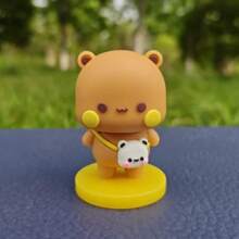 Kawaii Bubu Dudu Panda Bear Doll Cartoon Anime Figure Small Gift Miniatures Animal Toy Home Decoration Birthday Gift Valentine's Day Gift