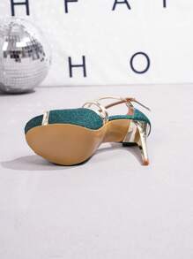 High Heel Waterproof Platform Sexy Elegant Fashion Versatile Party Event Glamorous Women's Shoes