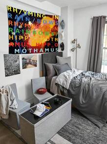 1pc Classic Rock Band Tapestry Home Aesthetics Decoration Wall Hanging Suitable For Bedroom Dormitory Background Home Decoration Banner Music Outdoor Interior Decoration Ideal Holiday Gift