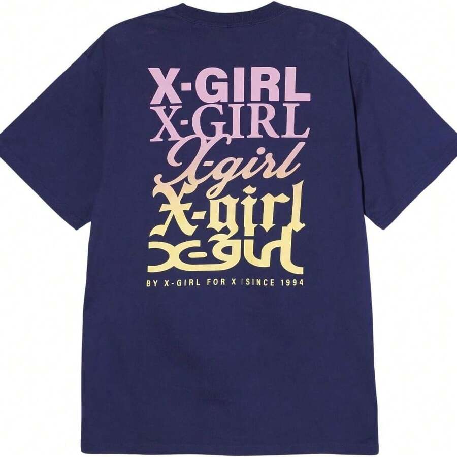 [エックスガール] カジュアル VARIOUS LOGOS S/S TEE レディース - L - チェックする 1