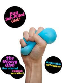 Schylling Needoh 球形感官玩具 - 挤压、压力、拉力感官玩具 - 减压玩具、自闭症减压玩具、派对礼品和节日礼物、超棒的生日礼物、趣味派对礼品 - 14+ - 彩色 - 查看 4