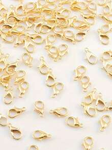 DIY 珠宝制作套件：多功能 60/150 件锌合金龙虾扣和跳环，适用于项链、手链等