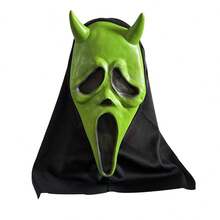 Máscara de Chifre de Vaca Gritando, Máscara de Festa de Terror Mascarada, Adereços de Cosplay